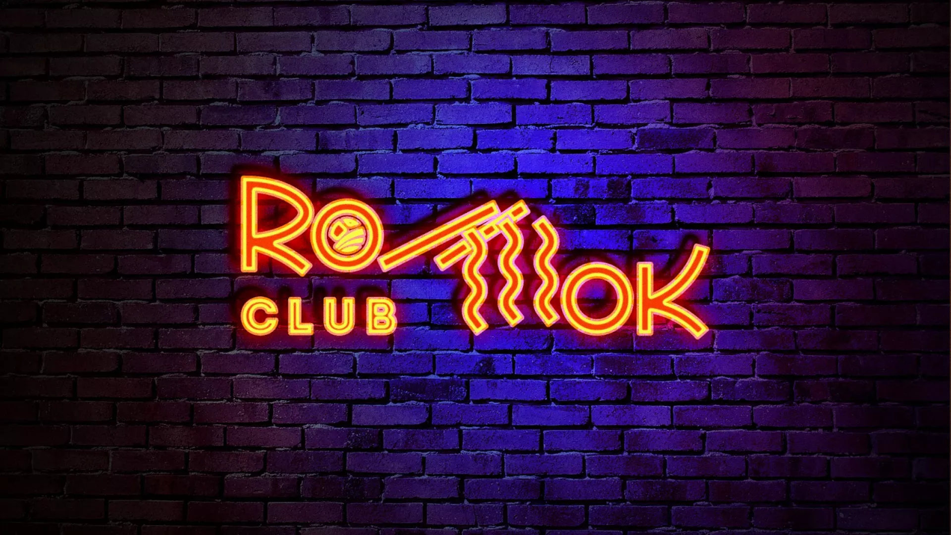 Разработка интерьерной вывески суши-бара «Roll Wok Club» в Карабаново